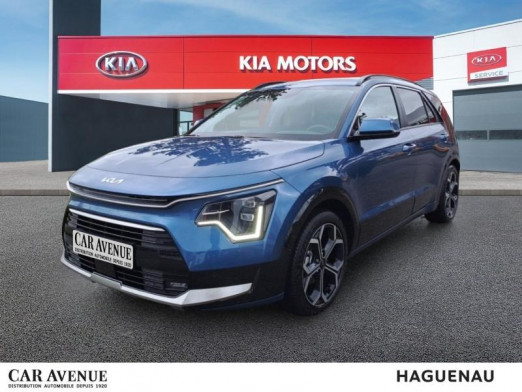 Used KIA Niro 1.6 GDi 141 HEV Premium DCT6 GARANTIE 10-2029 2022 Bleu Minéral Métallisé/Montant Noir € 25,490 in Haguenau
