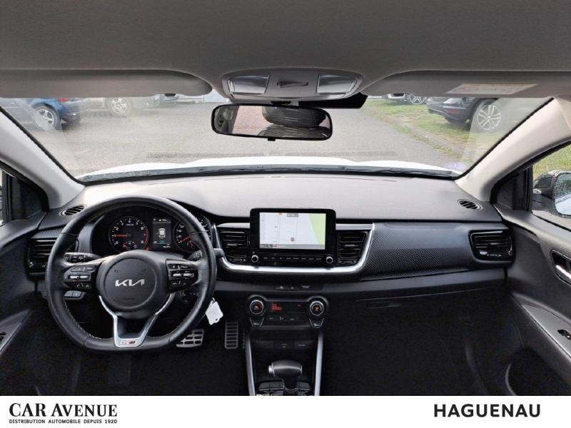 Occasion KIA Stonic 1.0 T-GDi 120 MHEV GT Line DCT7 Gps Camera GARANTIE 12 MOIS 2021 Blanc Céleste / Toit Noir 15990 € à Haguenau
