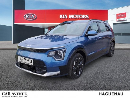 Occasion KIA Niro EV 204 Active Gps Camera Keyfree GARANTIE 08-2029 2022 Bleu Minéral Métallisé 24 490 € à Haguenau