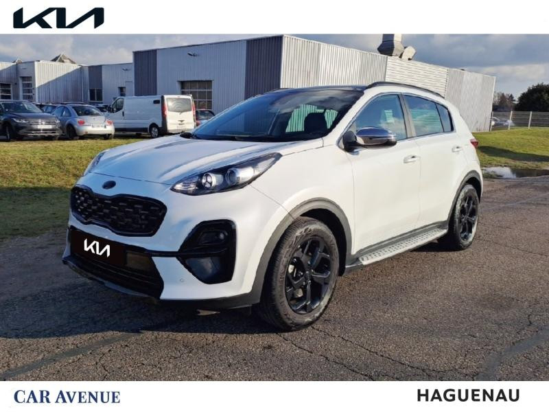 Occasion KIA Sportage 1.6 CRDi 136 MHEV Black Edition DCT7 Toit Pano GARANTIE 10/2028 2021 Blanc Sensation 22990 € à Haguenau