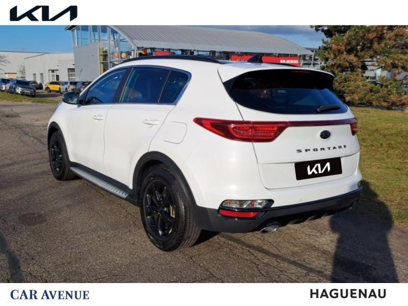 Occasion KIA Sportage 1.6 CRDi 136 MHEV Black Edition DCT7 Toit Pano GARANTIE 10/2028 2021 Blanc Sensation 22990 € à Haguenau