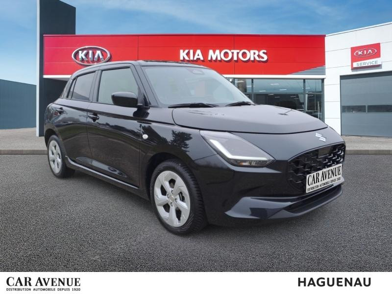 Occasion SUZUKI Swift 1.2 Hybrid 83 Pack Gps Camera Sieges chauffants Garantie 02/2028 2025 Super Black Pearl Metal 16990 € à Haguenau
