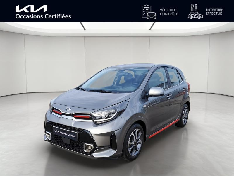 Used KIA Picanto 1.2 DPi 84 GT Line Gps Camera garantie 12 mois 2021 Gris Meteore métallisé € 11990 in Haguenau