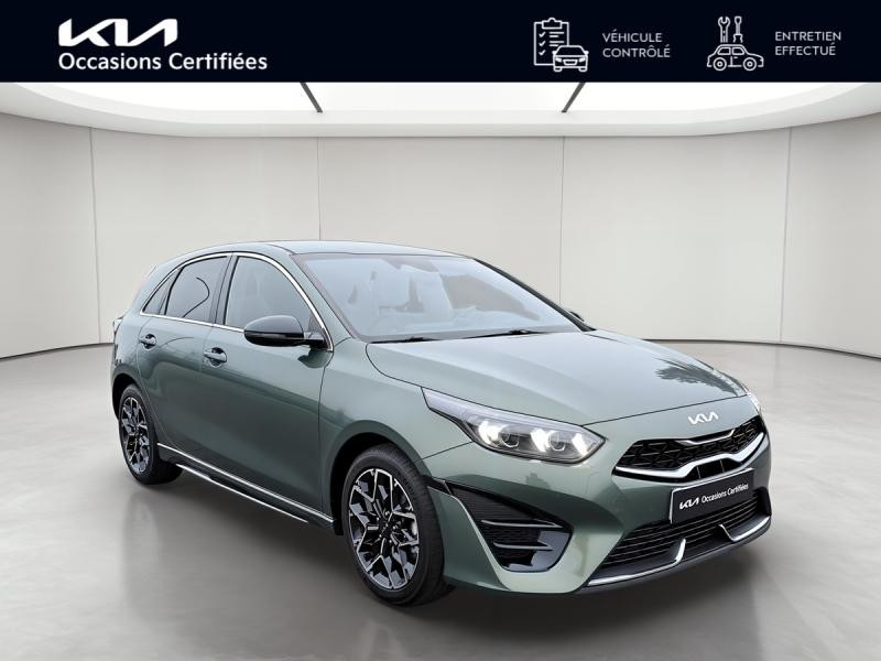 Used KIA Ceed 1.5 T-GDi 140 GT-Line Gps Camera Sièges chauffants Garantie 12/2031 2024 Vert Bornéo métallisé € 26390 in Haguenau