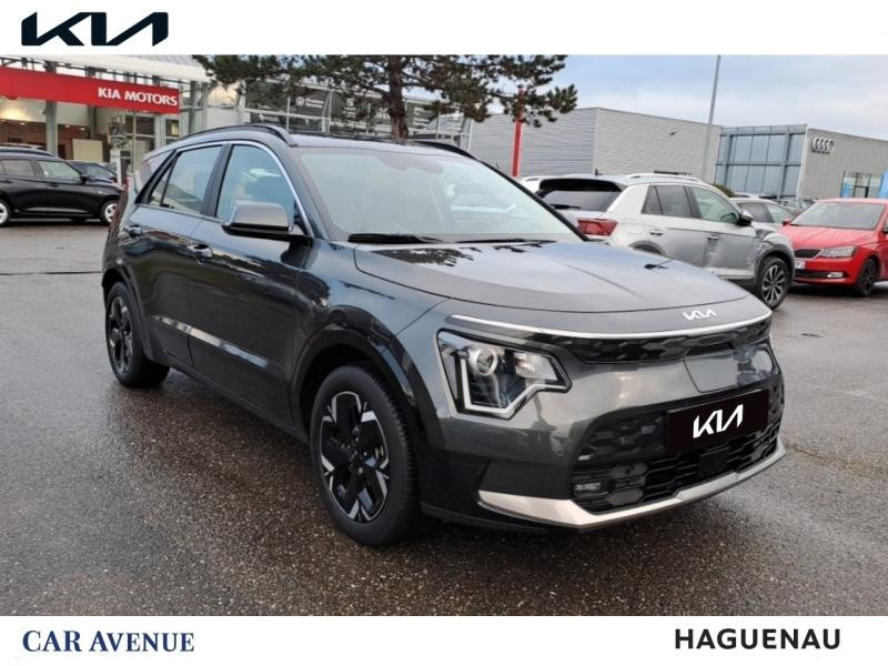 Occasion KIA Niro EV 204 Active GPS CAMRA SIEGE CHAUFFANT GARANTIE 09-2030 2023 Gris Cosmique Métallisé 25990 € à Haguenau