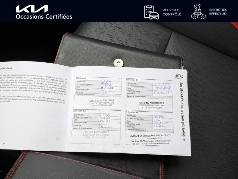 Used KIA Picanto 1.0 T-GDi 100ch GT Line Premium GARANTIE 12 MOIS 2021 Rouge Grenat métallisé € 13490 in Haguenau