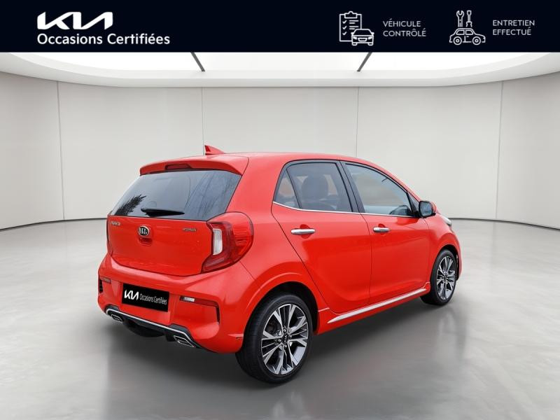 Used KIA Picanto 1.0 T-GDi 100ch GT Line Premium GARANTIE 12 MOIS 2021 Rouge Grenat métallisé € 13490 in Haguenau