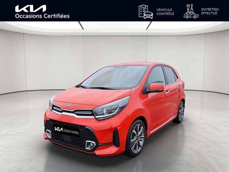Used KIA Picanto 1.0 T-GDi 100ch GT Line Premium GARANTIE 12 MOIS 2021 Rouge Grenat métallisé € 13490 in Haguenau