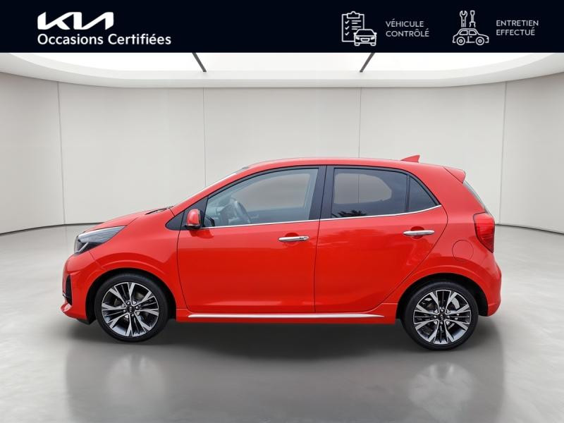 Used KIA Picanto 1.0 T-GDi 100ch GT Line Premium GARANTIE 12 MOIS 2021 Rouge Grenat métallisé € 13490 in Haguenau