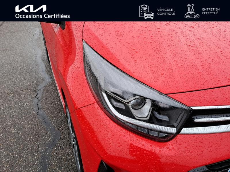 Used KIA Picanto 1.0 T-GDi 100ch GT Line Premium GARANTIE 12 MOIS 2021 Rouge Grenat métallisé € 13490 in Haguenau