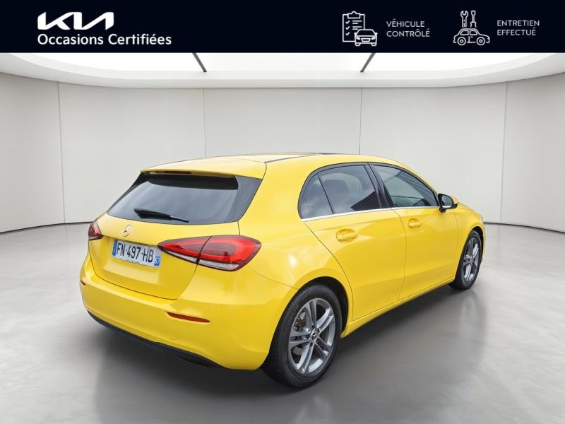 Occasion MERCEDES-BENZ Classe A 180 136 Style Line 7G-DCT Toit ouvrant Camera  GARANTIE 12 MOIS 2020 Jaune soleil 21490 € à Haguenau