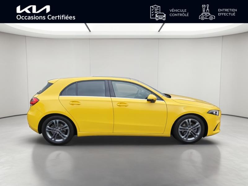 Occasion MERCEDES-BENZ Classe A 180 136 Style Line 7G-DCT Toit ouvrant Camera  GARANTIE 12 MOIS 2020 Jaune soleil 21490 € à Haguenau