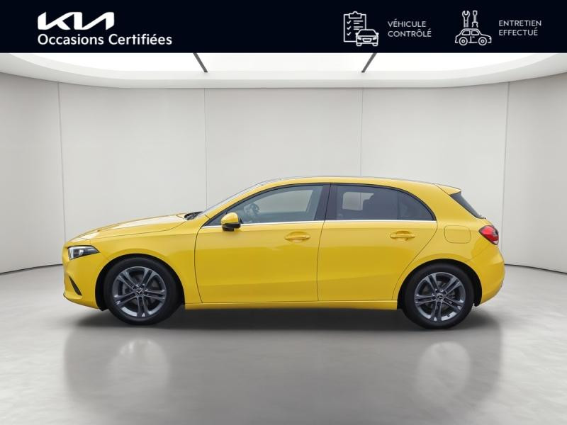 Occasion MERCEDES-BENZ Classe A 180 136 Style Line 7G-DCT Toit ouvrant Camera  GARANTIE 12 MOIS 2020 Jaune soleil 21490 € à Haguenau