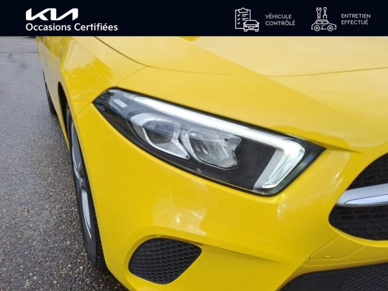 Occasion MERCEDES-BENZ Classe A 180 136 Style Line 7G-DCT Toit ouvrant Camera  GARANTIE 12 MOIS 2020 Jaune soleil 21490 € à Haguenau