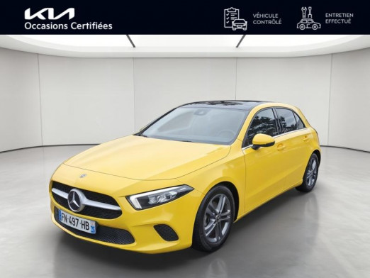 Occasion MERCEDES-BENZ Classe A 180 136 Style Line 7G-DCT Toit ouvrant Camera  GARANTIE 12 MOIS 2020 Jaune soleil 21 490 € à Haguenau