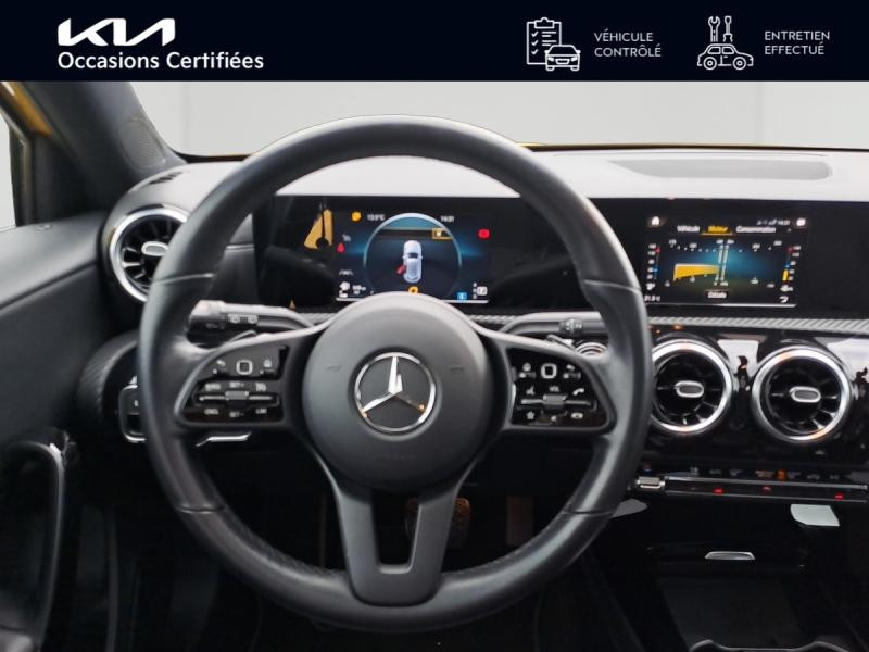 Occasion MERCEDES-BENZ Classe A 180 136 Style Line 7G-DCT Toit ouvrant Camera  GARANTIE 12 MOIS 2020 Jaune soleil 21490 € à Haguenau