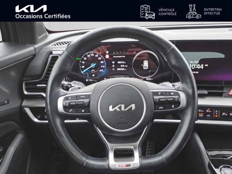 Occasion KIA Sportage 1.6 T-GDi 230 HEV  GT-Line Premium BVA6 ATTELAGE GARANTIE 01/2029 2022 Vert Bornéo métallisé 30990 € à Haguenau