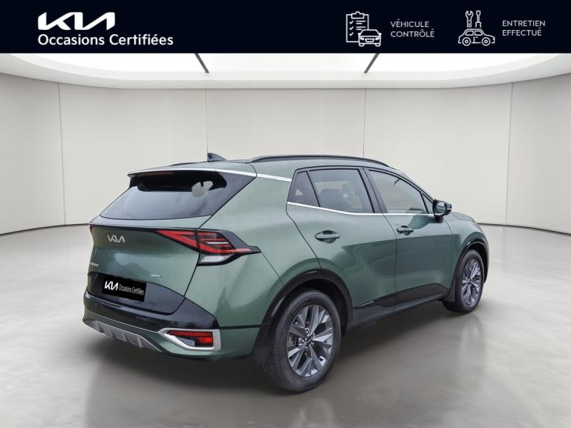 Occasion KIA Sportage 1.6 T-GDi 230 HEV  GT-Line Premium BVA6 ATTELAGE GARANTIE 01/2029 2022 Vert Bornéo métallisé 30990 € à Haguenau