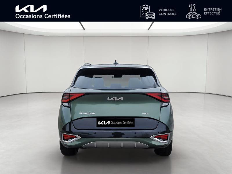 Occasion KIA Sportage 1.6 T-GDi 230 HEV  GT-Line Premium BVA6 ATTELAGE GARANTIE 01/2029 2022 Vert Bornéo métallisé 30990 € à Haguenau