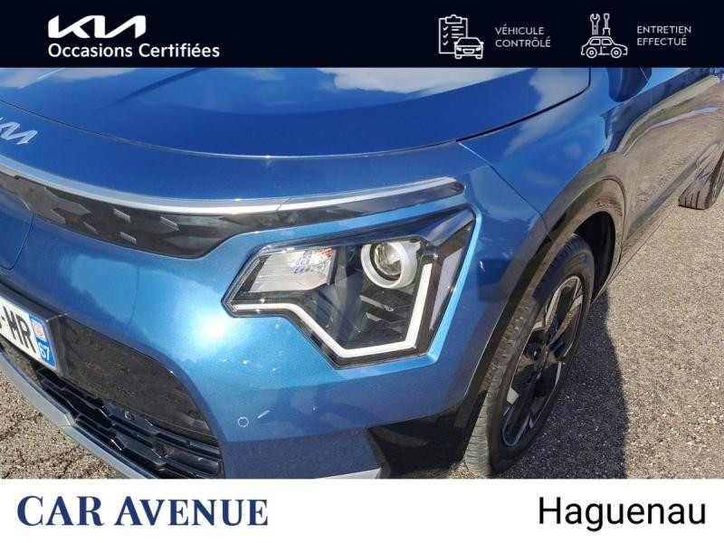 Occasion KIA Niro EV 204ch Active Sièges + volant chauffants GARANTIE 01-2030 2023 Bleu Minéral Métallisé 22990 € à Haguenau