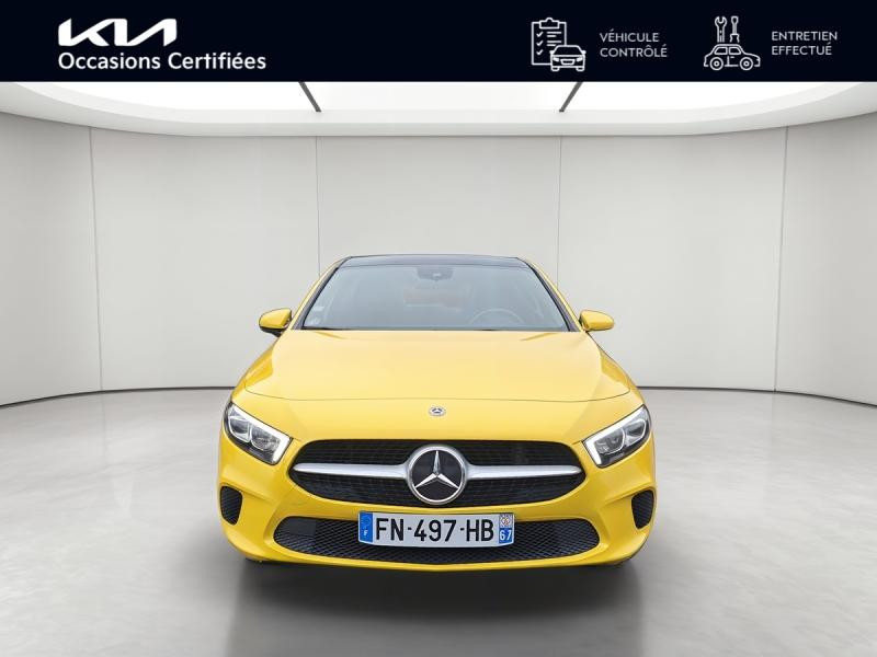 Occasion MERCEDES-BENZ Classe A 180 136 Style Line 7G-DCT Toit ouvrant Camera  GARANTIE 12 MOIS 2020 Jaune soleil 21490 € à Haguenau