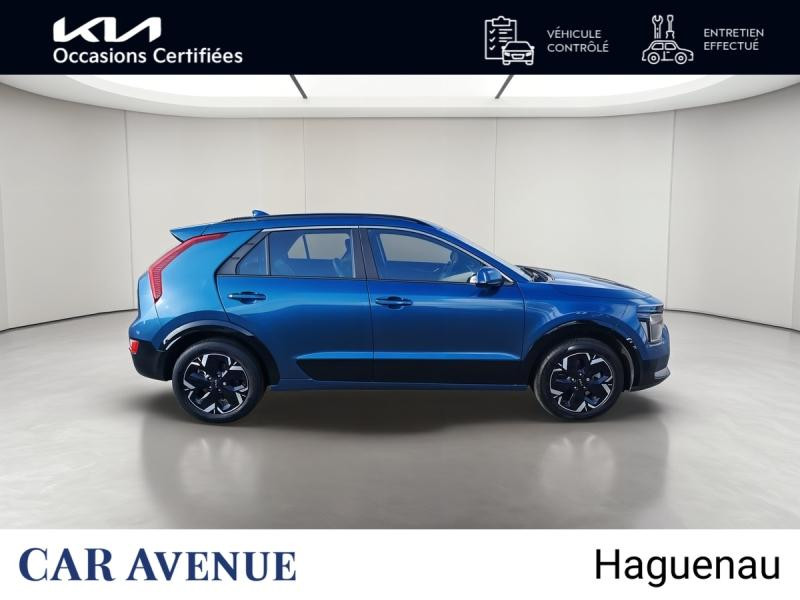 Occasion KIA Niro EV 204ch Active Sièges + volant chauffants GARANTIE 01-2030 2023 Bleu Minéral Métallisé 22990 € à Haguenau