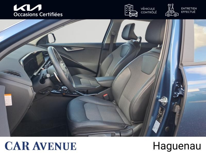 Occasion KIA Niro EV 204ch Active Sièges + volant chauffants GARANTIE 01-2030 2023 Bleu Minéral Métallisé 22990 € à Haguenau