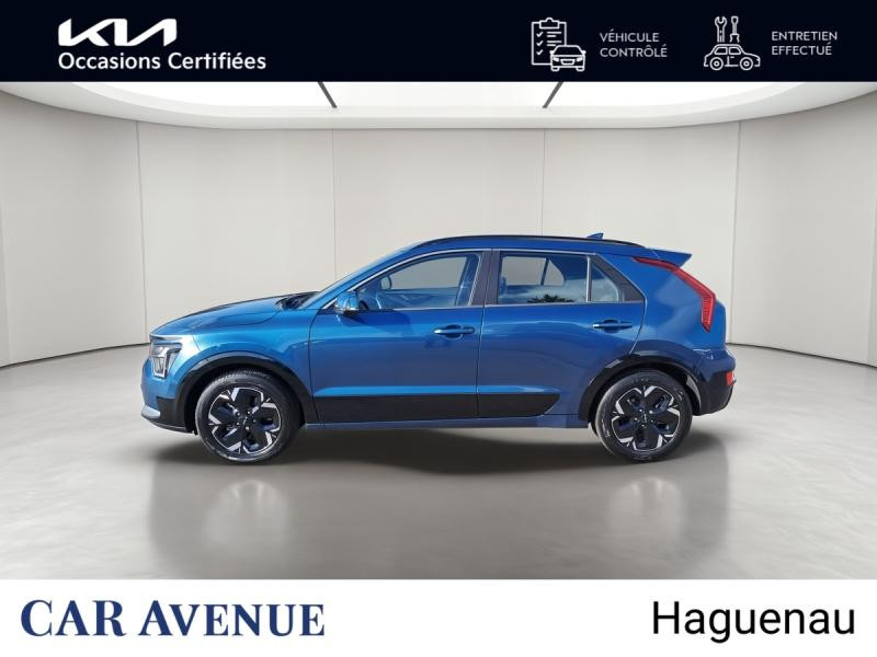 Occasion KIA Niro EV 204ch Active Sièges + volant chauffants GARANTIE 01-2030 2023 Bleu Minéral Métallisé 22990 € à Haguenau