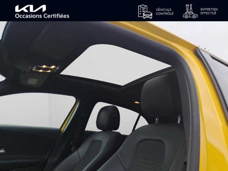 Occasion MERCEDES-BENZ Classe A 180 136 Style Line 7G-DCT Toit ouvrant Camera  GARANTIE 12 MOIS 2020 Jaune soleil 21490 € à Haguenau