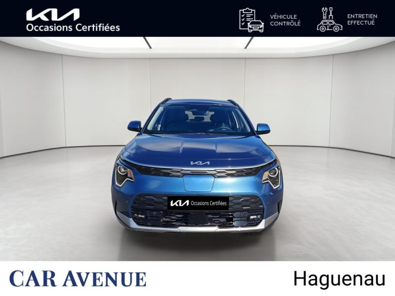 Occasion KIA Niro EV 204ch Active Sièges + volant chauffants GARANTIE 01-2030 2023 Bleu Minéral Métallisé 22990 € à Haguenau