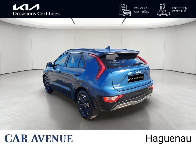 Occasion KIA Niro EV 204ch Active Sièges + volant chauffants GARANTIE 01-2030 2023 Bleu Minéral Métallisé 22990 € à Haguenau