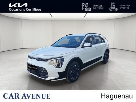 Occasion KIA Niro EV 204ch Active Sièges + volant chauffants Camera GARANTIE 01-2031 2024 Blanc 25 990 € à Haguenau