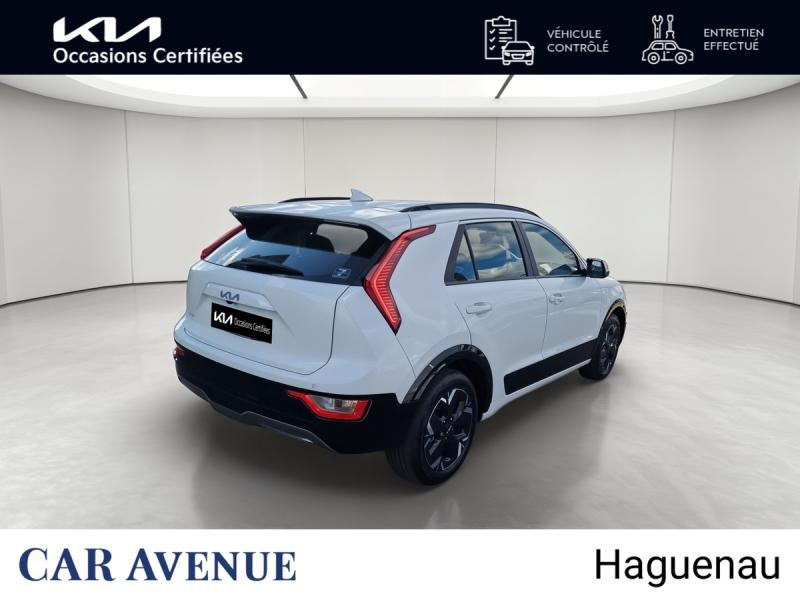 Occasion KIA Niro EV 204ch Active Sièges + volant chauffants Camera GARANTIE 01-2031 2024 Blanc 25990 € à Haguenau