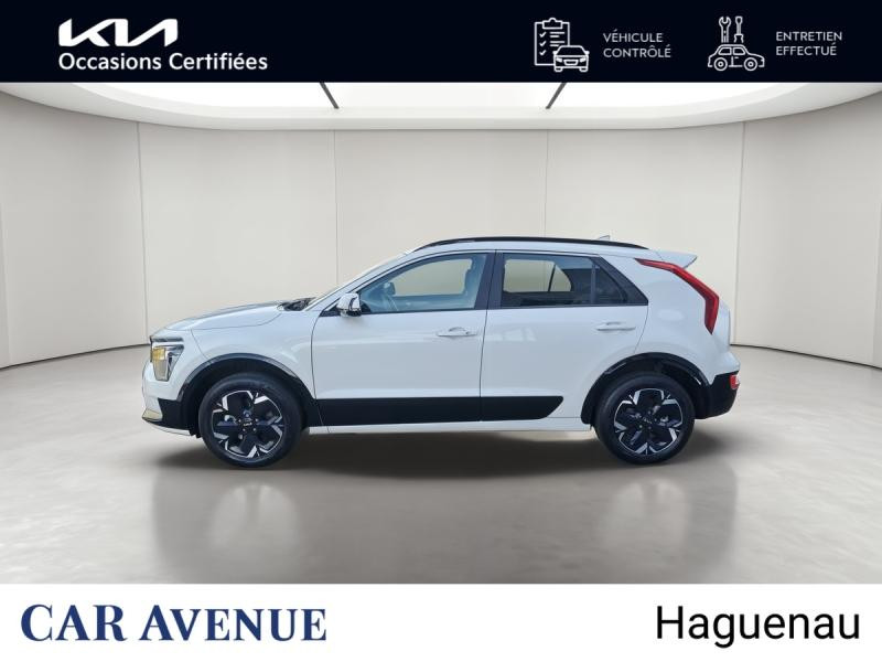 Occasion KIA Niro EV 204ch Active Sièges + volant chauffants Camera GARANTIE 01-2031 2024 Blanc 25990 € à Haguenau