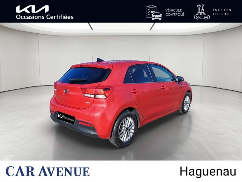 Used KIA Rio 1.0 T-GDI 100ch ISG Design GARANTIE 12 MOIS 2019 Rouge Grenadine € 10 in Haguenau