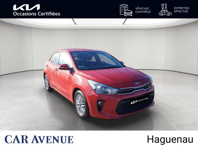 Used KIA Rio 1.0 T-GDI 100ch ISG Design GARANTIE 12 MOIS 2019 Rouge Grenadine € 10 in Haguenau