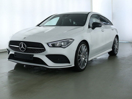 Occasion MERCEDES-BENZ CLA CLA 200 d Shooting Brake AMG Line / Pack Night 2019 Blanc 36 890 € à Eupen