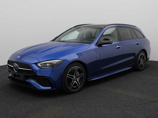 Occasion MERCEDES-BENZ Classe C C 220 d Break AMG LINE 2021 Bleu 63 890 € à Eupen