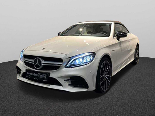 Occasion MERCEDES-BENZ Classe C AMG C 43 4MATIC Cabriolet 2019 Blanc 55 890 € à Eupen