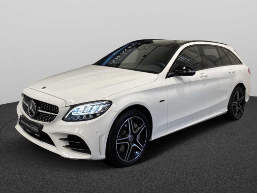 Occasion MERCEDES-BENZ Classe C C 300 de Break AMG LINE 2019 Blanc 48 890 € à Liège
