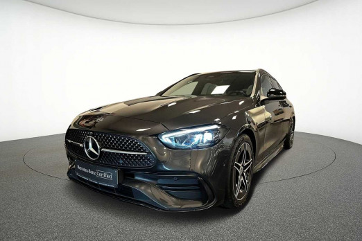 Occasion MERCEDES-BENZ Classe C C 200 d Break AMG Line 2021 Gris 38 890 € à Liège