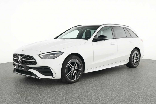 Used MERCEDES-BENZ Classe C C 300 e Break AMG Line 2023 Blanc € 45,890 in Liège