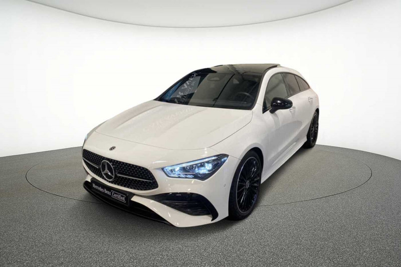 Occasion MERCEDES-BENZ CLA CLA 200 d Shooting Brake AMG Line 2023 Blanc 40890 € à Liège
