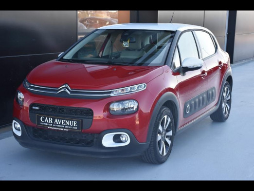 Occasion CITROEN C3 PureTech 82ch Shine 2018 Rouge Métal 12 990 € à Leudelange
