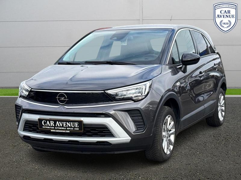 Occasion OPEL Crossland X 1.2 Turbo 110ch Elegance 2022 Gris Vulkan métallisé/Toit Noir 16990 € à Leudelange