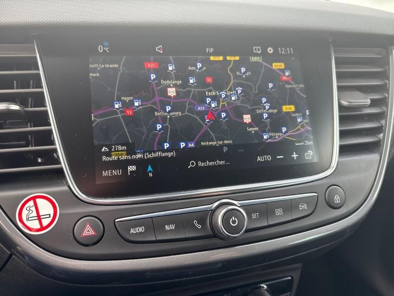 Occasion OPEL Crossland X 1.2 Turbo 110ch Elegance 2022 Gris Vulkan métallisé/Toit Noir 16990 € à Leudelange