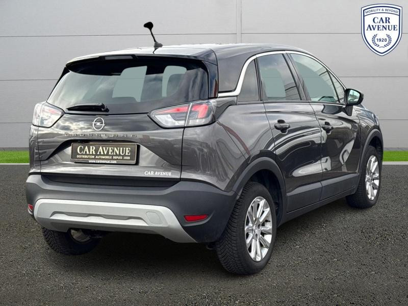 Occasion OPEL Crossland X 1.2 Turbo 110ch Elegance 2022 Gris Vulkan métallisé/Toit Noir 16990 € à Leudelange