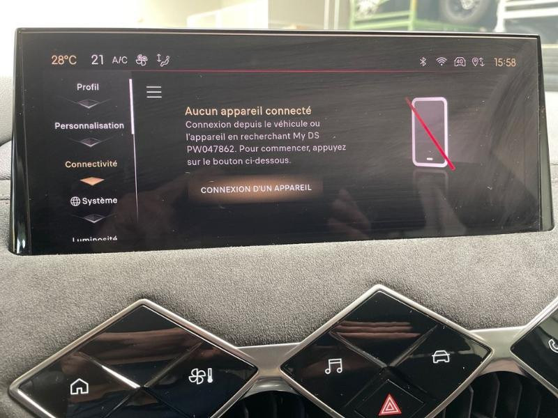 Occasion DS DS 3 E-Tense 156ch Performance Line 2023 Gris Artense (M) - Toit Gris Carat 23990 € à Leudelange