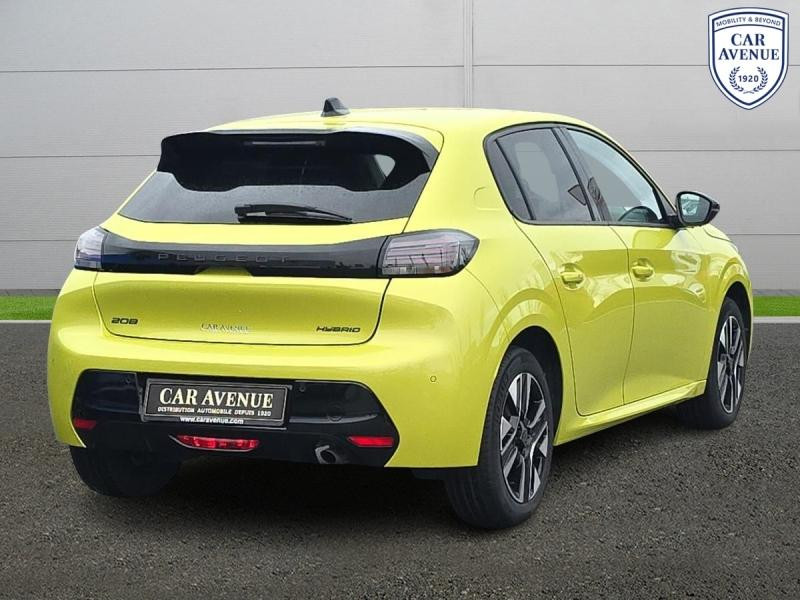 Used PEUGEOT 208 1.2 Hybrid 100ch Allure e-DCS6 2024 Jaune € 21490 in Leudelange