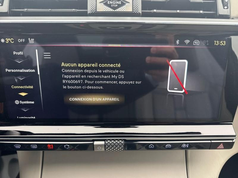 Used DS DS 7 Crossback 1.6 Plug-in Hybrid 4x4 300ch Etoile 2025 Gris Laqué (M) € 36990 in Leudelange